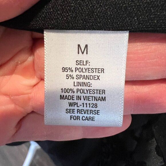 Roz & Ali Black Paisley Burnout Velvet Long Duster Jacket, Size Medium - Picture 15 of 15